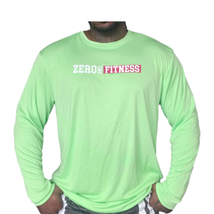 Z1F Men's Lime Green Long Sleeve