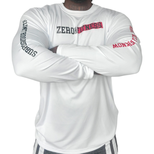 Z1F Men's White Long Sleeve